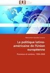 La politique latino-américaine de l'Union européenne