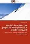 Gestion des risques des projets de développement à caractère innovant