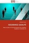 ASSURANCE QUALITÉ