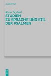 Studien zu Sprache und Stil der Psalmen