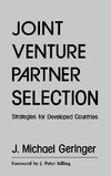 Joint Venture Partner Selection