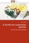 la fiscalité des coopératives agricoles