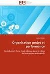 Organisation projet et performance