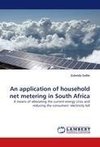 An application of household net metering in South Africa