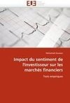 Impact du sentiment de l'investisseur sur les marchés financiers