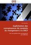 Explicitation des connaissances de conduite du changement à la SNCF