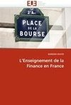 L'Enseignement de la Finance en France