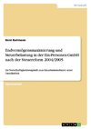 Endvermögensmaximierung und Steuerbelastung in der Ein-Personen-GmbH nach der Steuereform 2004/2005