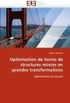 Optimisation de forme de structures minces en grandes transformations