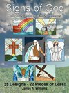 Signs of God Religious Stained Glass Patterns