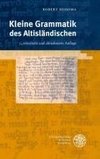 Kleine Grammatik des Altisländischen