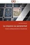 La croyance au paranormal