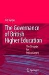 The Governance of British Higher Education