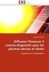 Diffusion Thomson X comme diagnostic pour les plasmas denses et tièdes