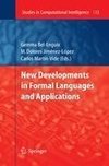 New Developments in Formal Languages and Applications