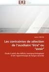 Les contraintes de sélection de l'auxiliaire 