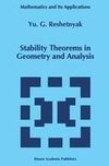 Stability Theorems in Geometry and Analysis