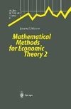 Mathematical Methods for Economic Theory 2