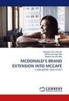 MCDONALD'S BRAND EXTENSION INTO MCCAFÉ