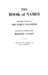 The Book of Names