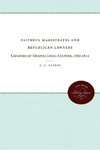 Faithful Magistrates and Republican Lawyers