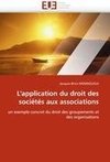 L'application du droit des sociétés aux associations