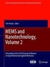 MEMS and Nanotechnology, Volume 2