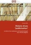 Histoire d'une 