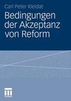 Bedingungen der Akzeptanz von Reform