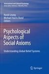 Psychological Aspects of Social Axioms