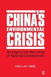 Smil, V: China's Environmental Crisis: An Enquiry into the L