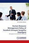 Human Resource Management Policy of Swadesh Unnayan Sangstha Gopalgonj