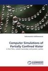 Computer Simulations of Partially Confined Water