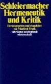 Hermeneutik und Kritik