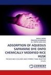 ADSORPTION OF AQUEOUS SAFRANINE DYE ONTO CHEMICALLY MODIFIED RICE HUSK