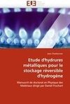 Etude d'hydrures métalliques pour le stockage réversible d'hydrogène