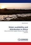 Water availability and distribution in Africa