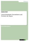 Unterrichtsstunde: Unternehmen und Produkte der Region