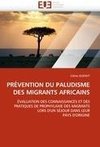 PRÉVENTION DU PALUDISME DES MIGRANTS AFRICAINS