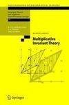 Multiplicative Invariant Theory