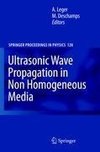 Ultrasonic Wave Propagation in Non Homogeneous Media