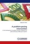 A problem-posing intervention