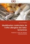 Modélisation moléculaire de l'effet allergène des bêta-lactamines