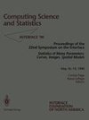 Computing Science and Statistics