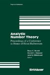 Analytic Number Theory:The Halberstam Festschrift 2