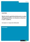 Welche Rolle spielt Kinderfernsehen in den Alltagsgesprächen von Kindern zwischen 8 und 12 Jahren