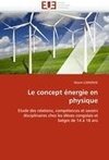 Le concept énergie en physique