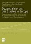 Dezentralisierung des Staates in Europa