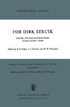 For Dirk Struik