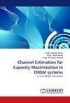 Channel Estimation for Capacity Maximization in OFDM systems